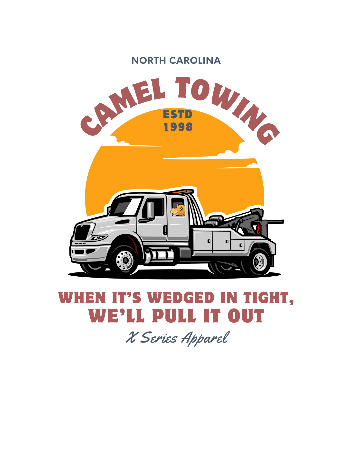 Camel Towing by X Series- Premium Crewneck T Shirt